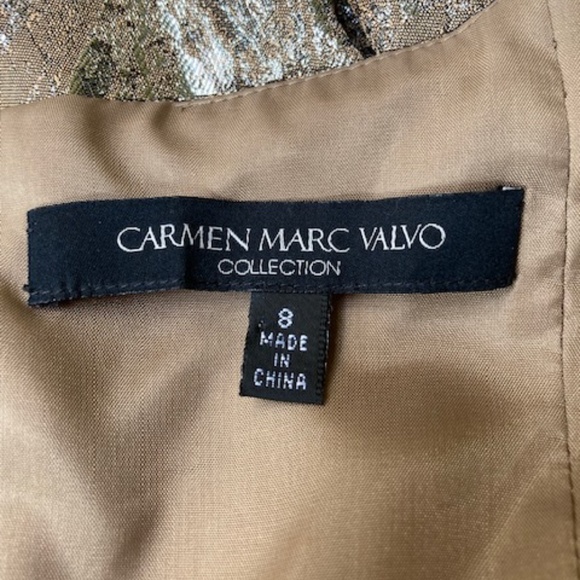 Carmen Marc Valvo A-Line Dress - Picture 9 of 14